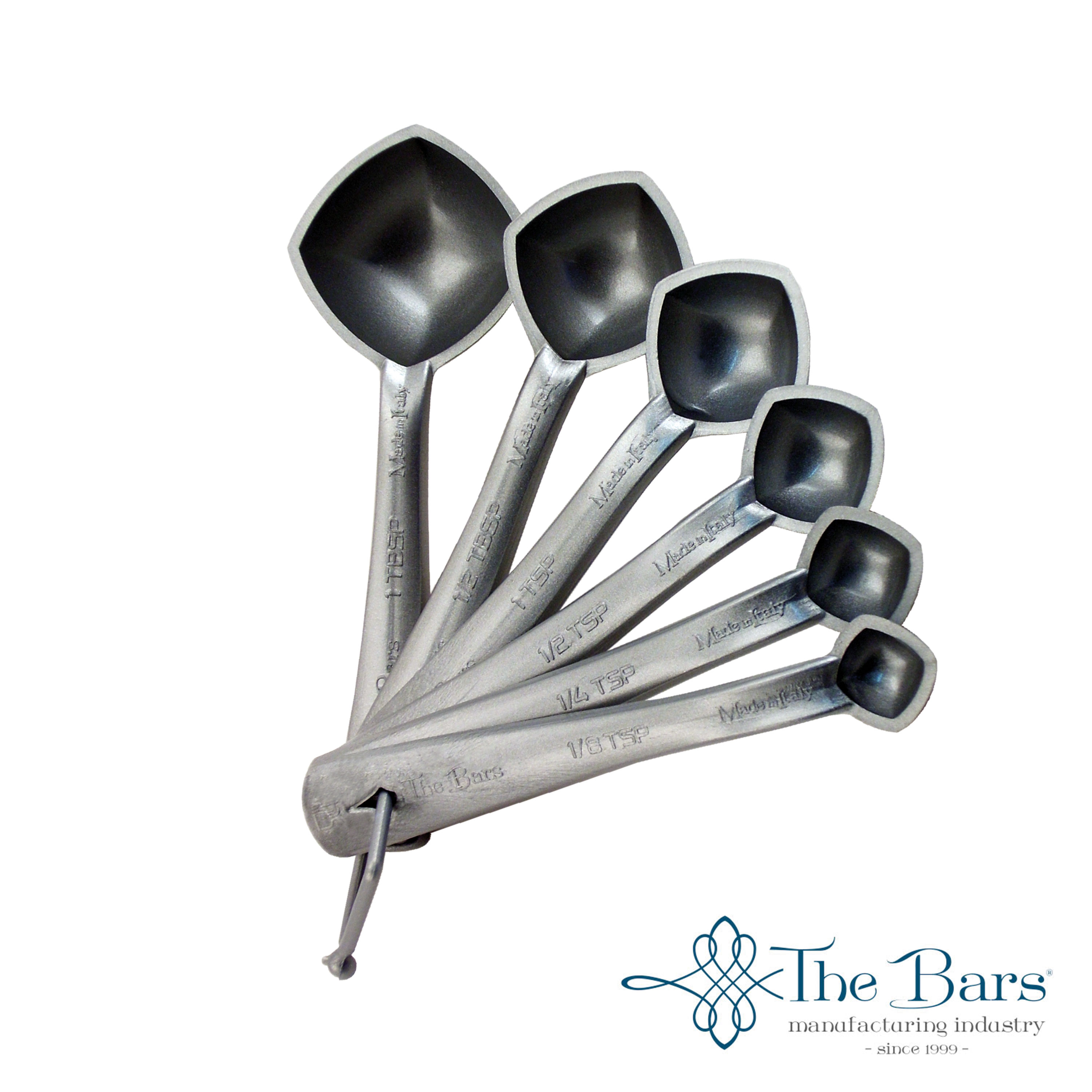 Комплект мерителни лъжици сребърни - The Bars