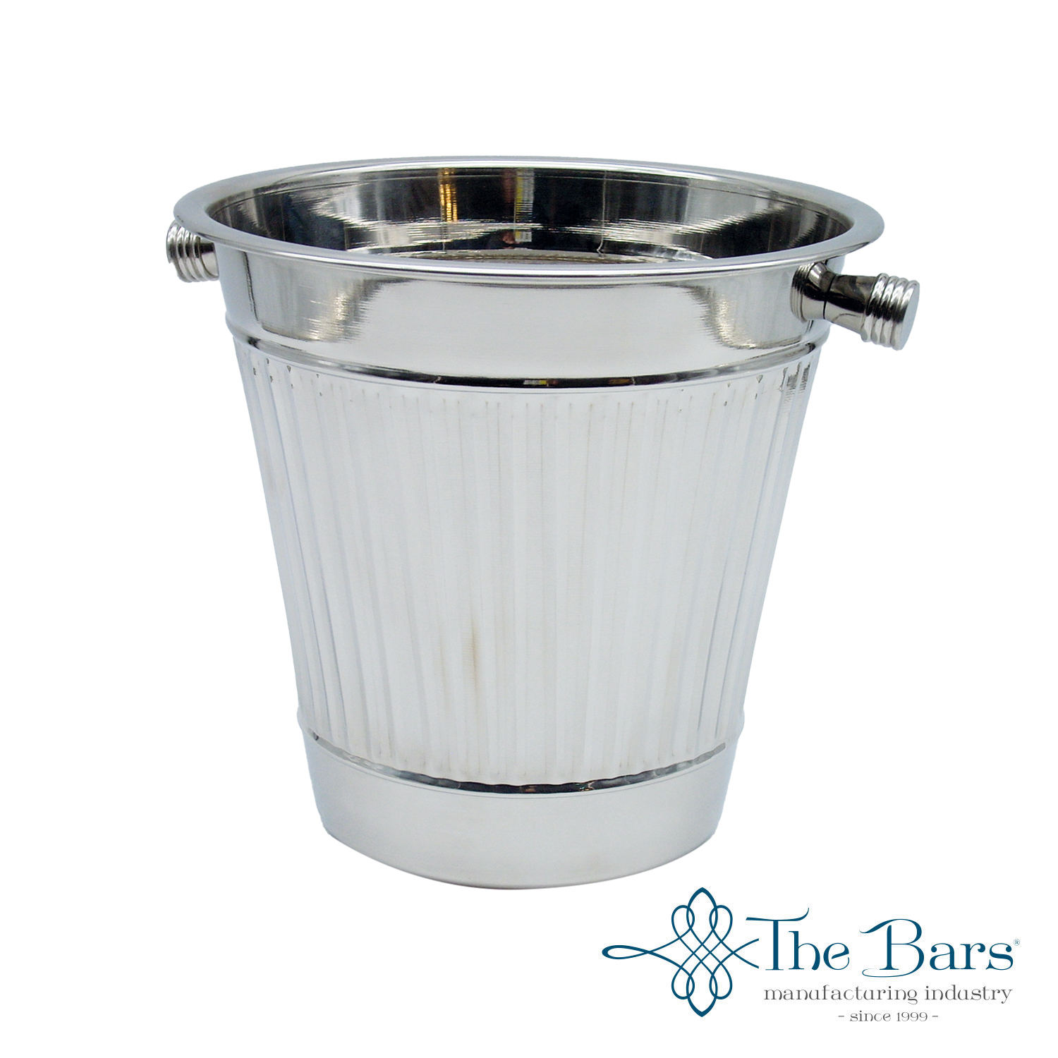 Шампаниера Inox с вертикални линии 21.5cm - The Bars 