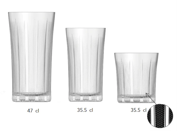 Mosaic чаша за алкохол 355ml - Onis