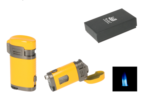 Запалка с пънч в жълт цвят Winjet 