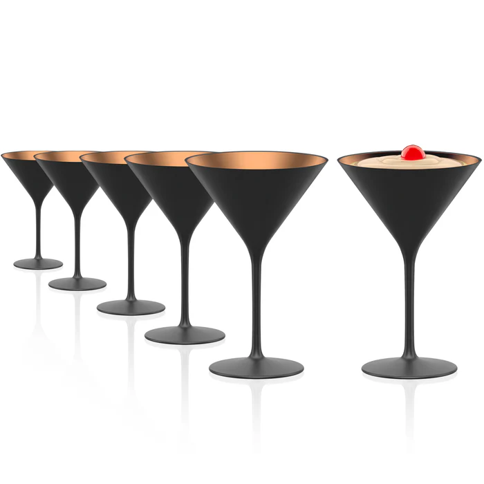 Olympic Cocktail Martini Black черен/меден 240ml - коктейл - Stolzle