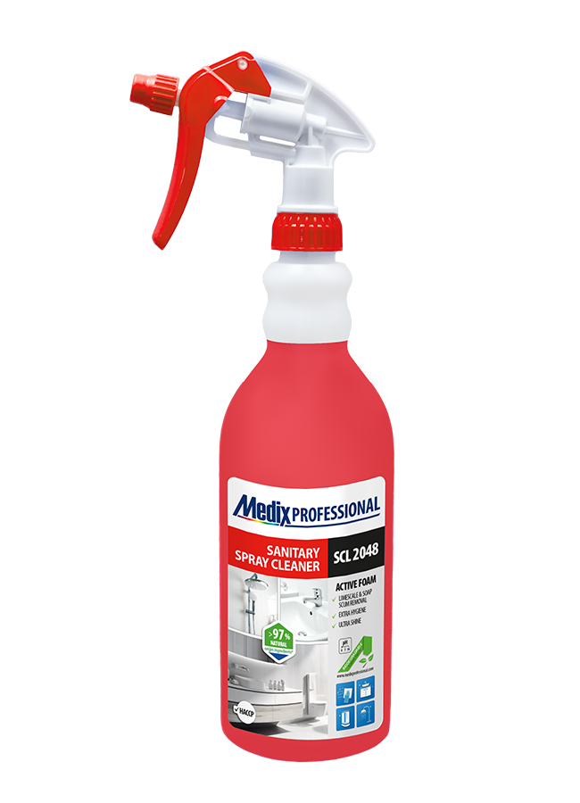 Почистващ спрей за санитарни помещения/ бани 0.800ml 