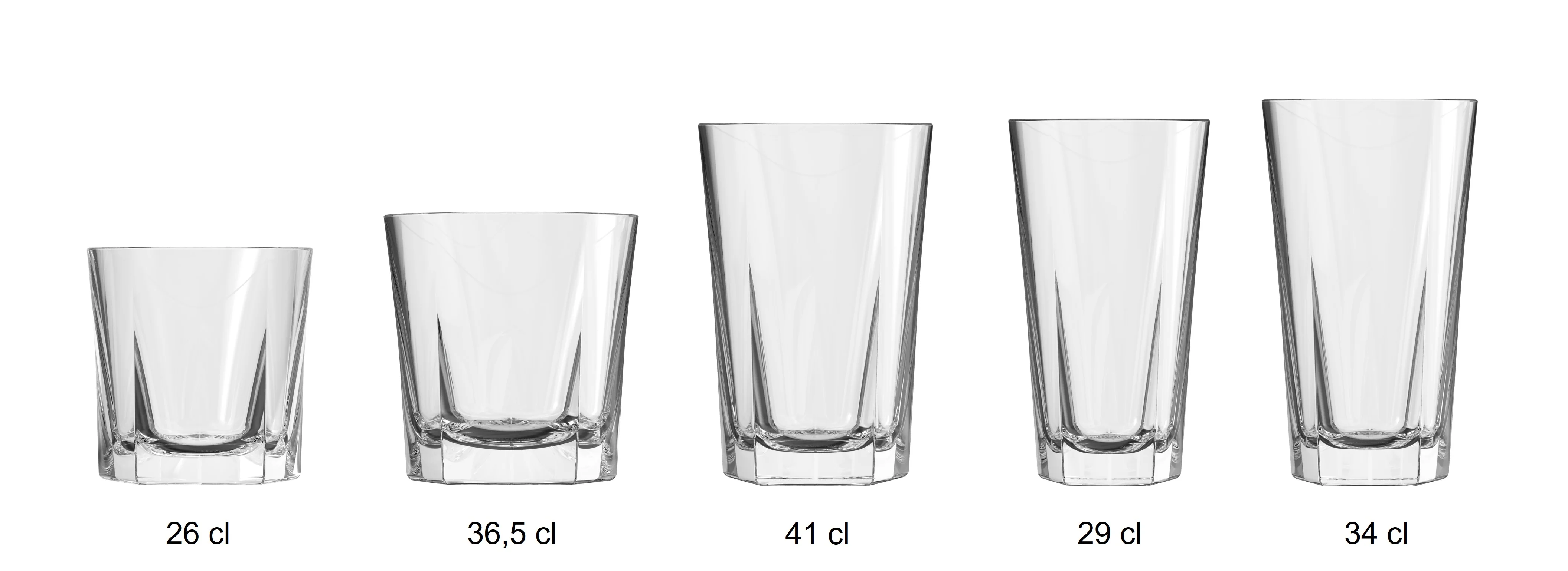 Pentagon Highball чаша за вода 340ml - Onis