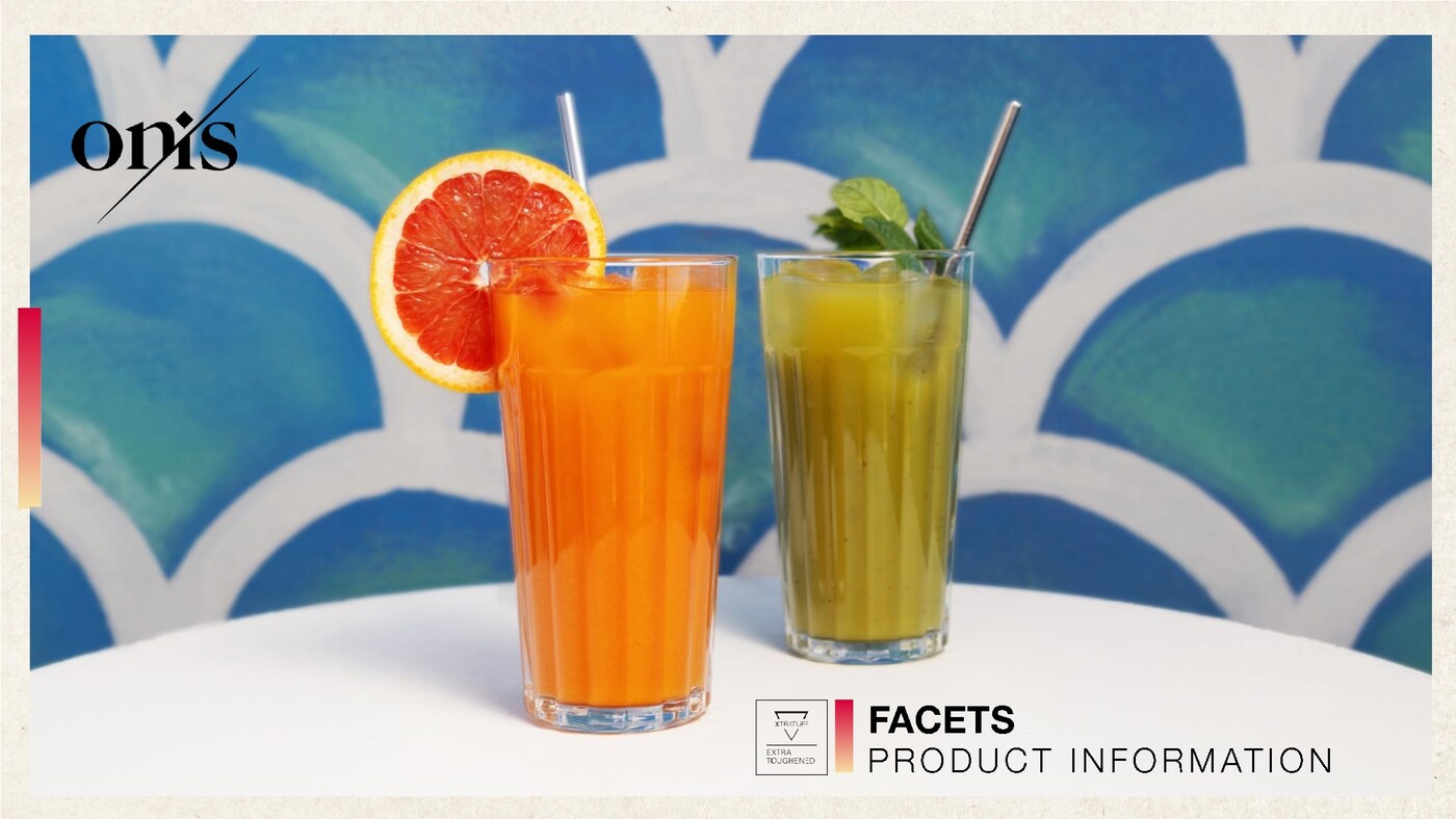 Facets  Beverage чаша за вода и безалкохолно 350ml - Onis