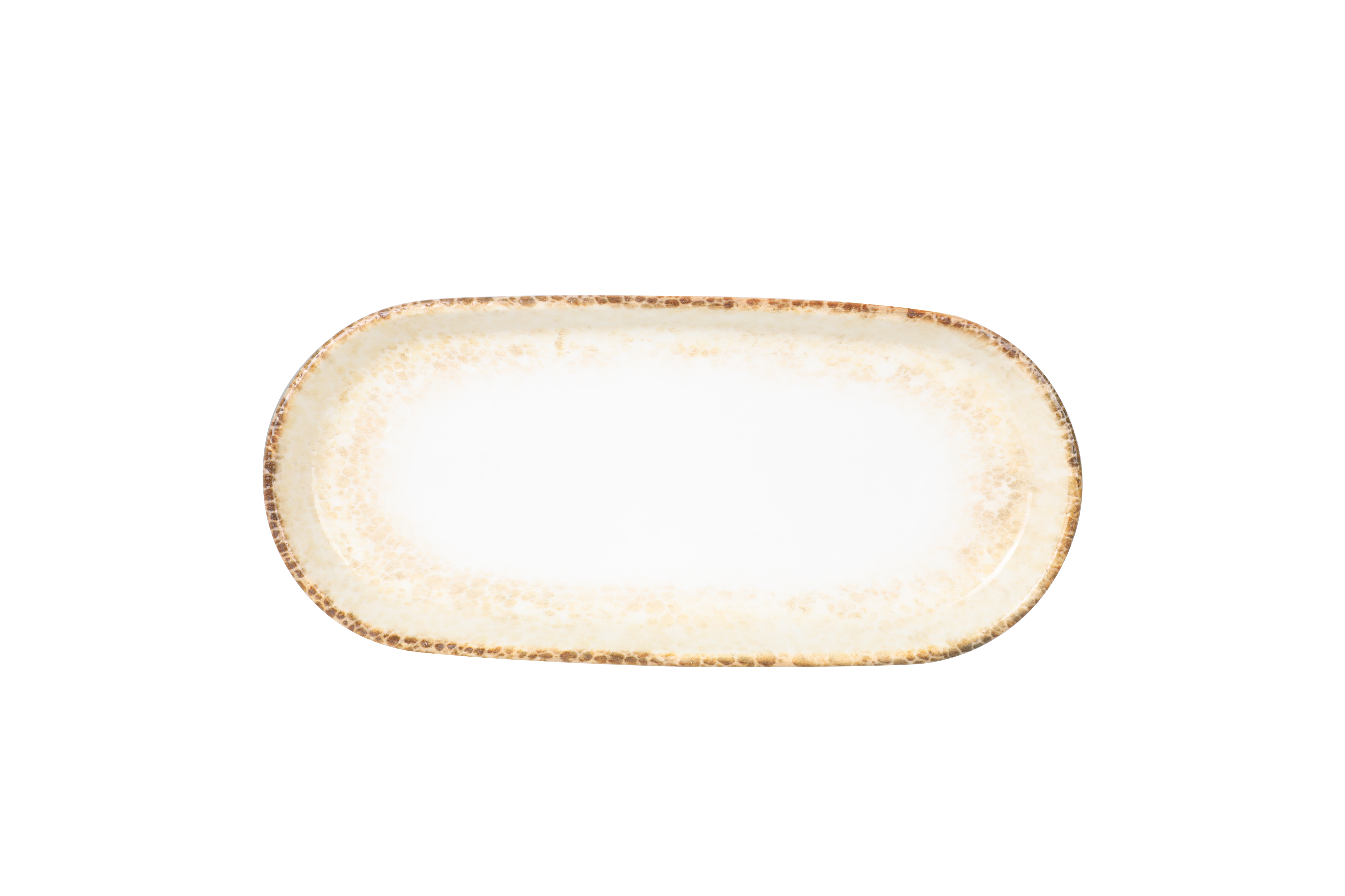 Rust Brown овалнa чиния 21cm - Kütahya