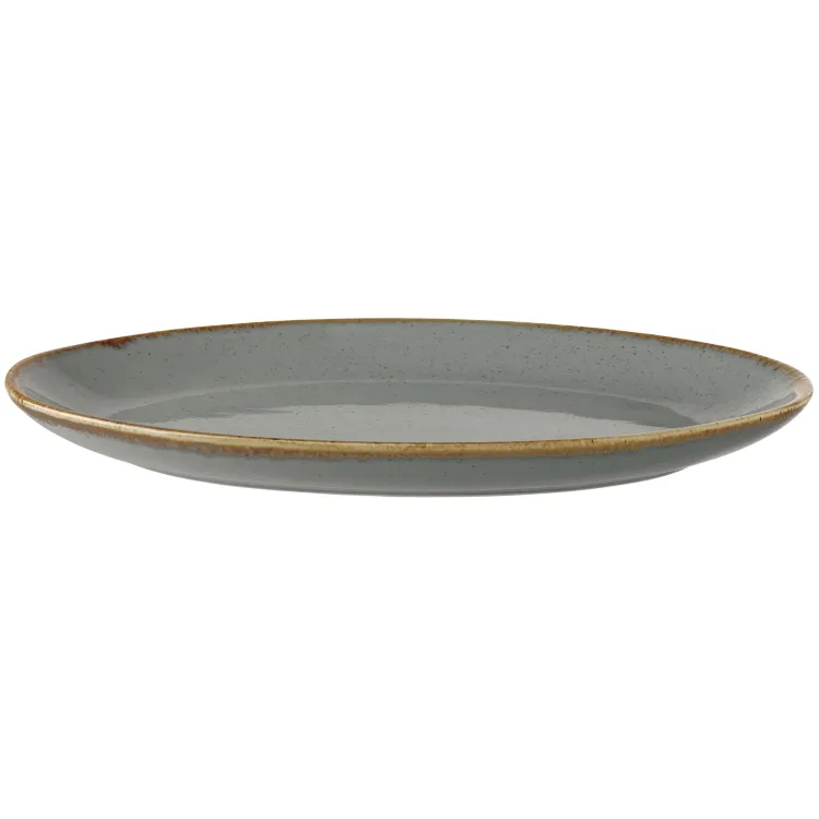 Vega Sidina grey овално плато 24/18cm 