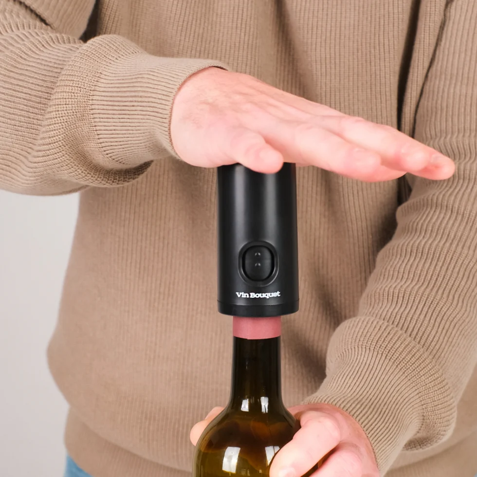 Vin Bouquet тапа за бутилки с вакуум помпа със звуков индикатор