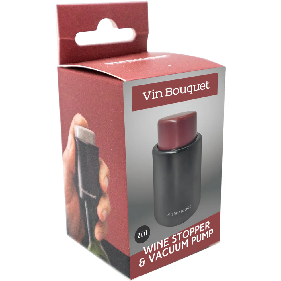 Vin Bouquet тапа за бутилка с вакуум помпа 