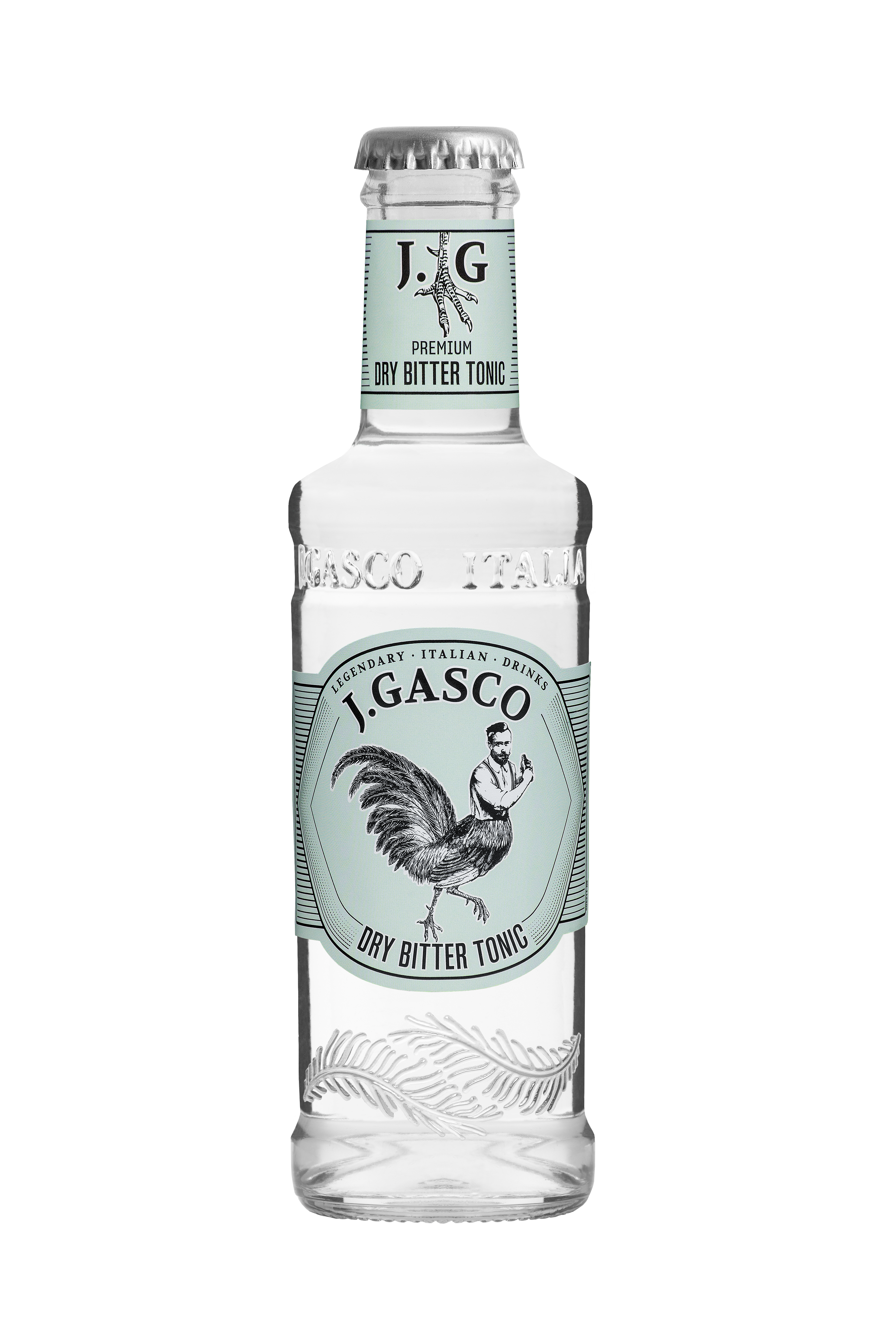 J.GASCO Dry Bitter Tonic 200ml – натурална газирана напитка за коктейли и освежаване