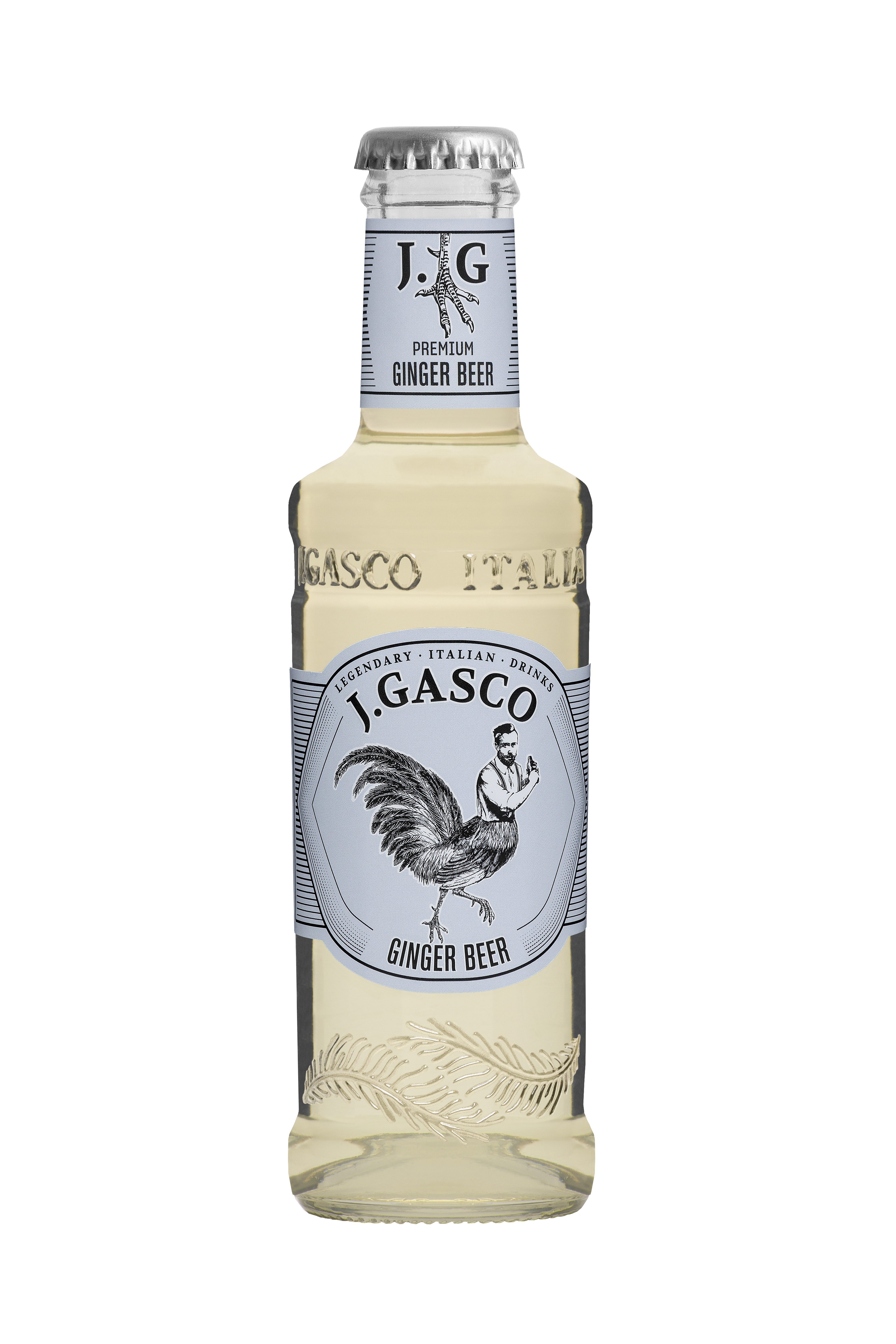 J.GASCO Ginger beer 200ml – натурална газирана напитка за коктейли и освежаване