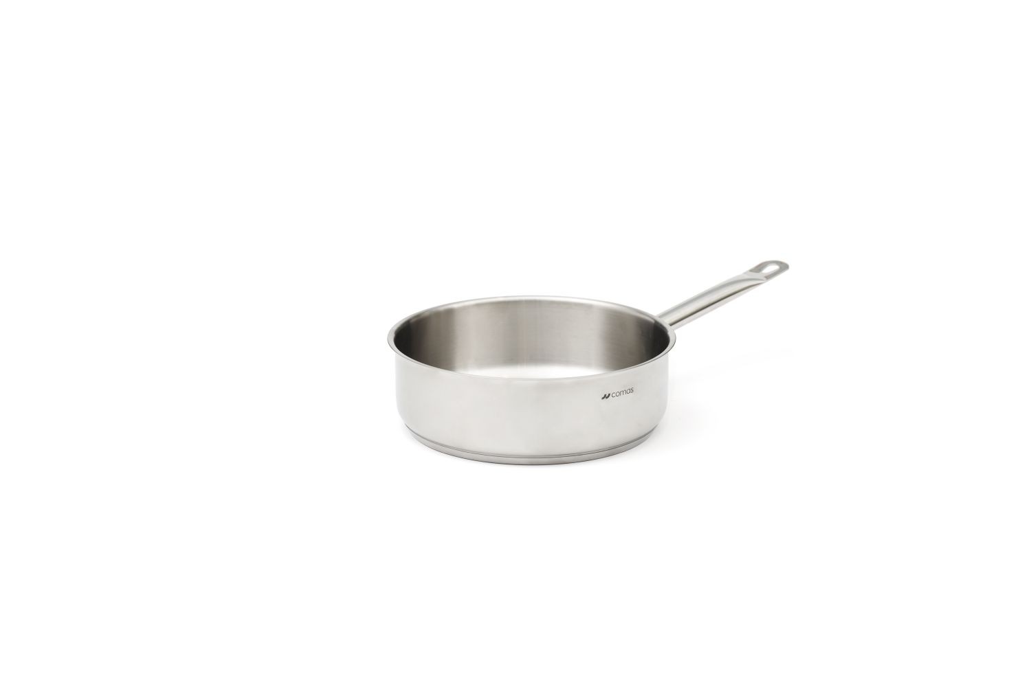 Професионална ниска касерола без капак MAGNA EXPERT от неръждаема стомана Ø28cm 3.3L - Comas