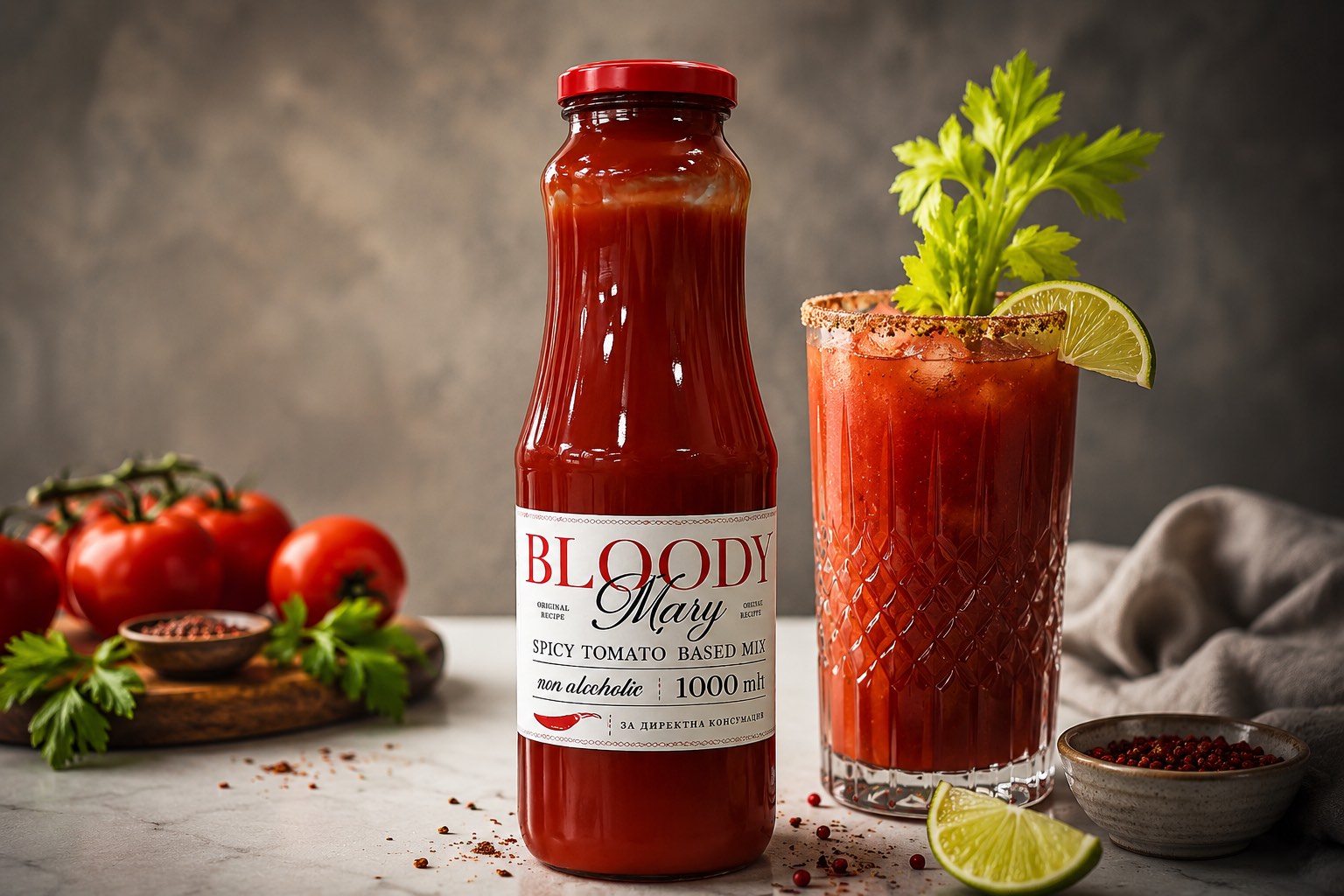 Коктейл микс блъди мери Bloody Mary Mix - 1 L