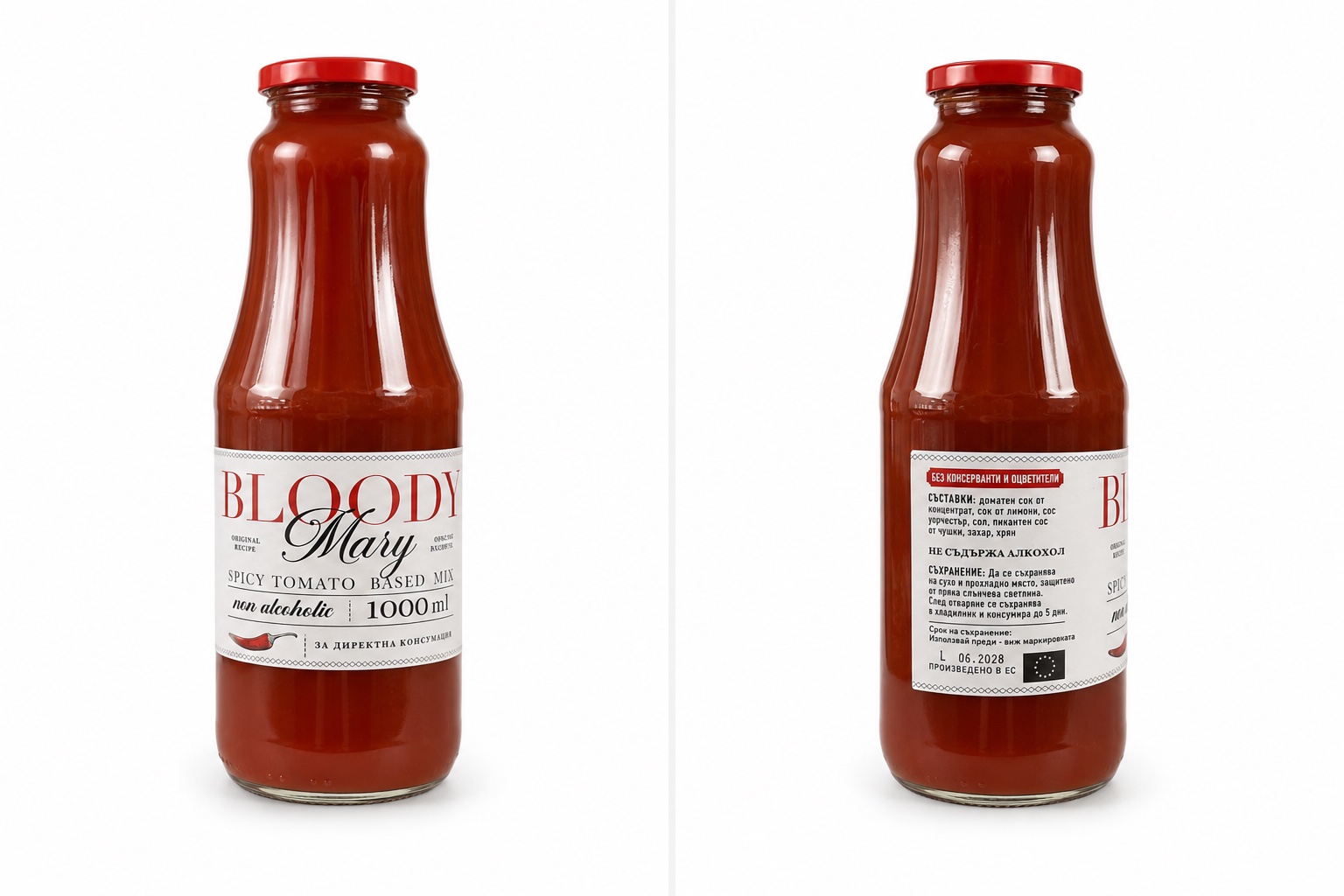 Коктейл микс блъди мери Bloody Mary Mix - 1 L