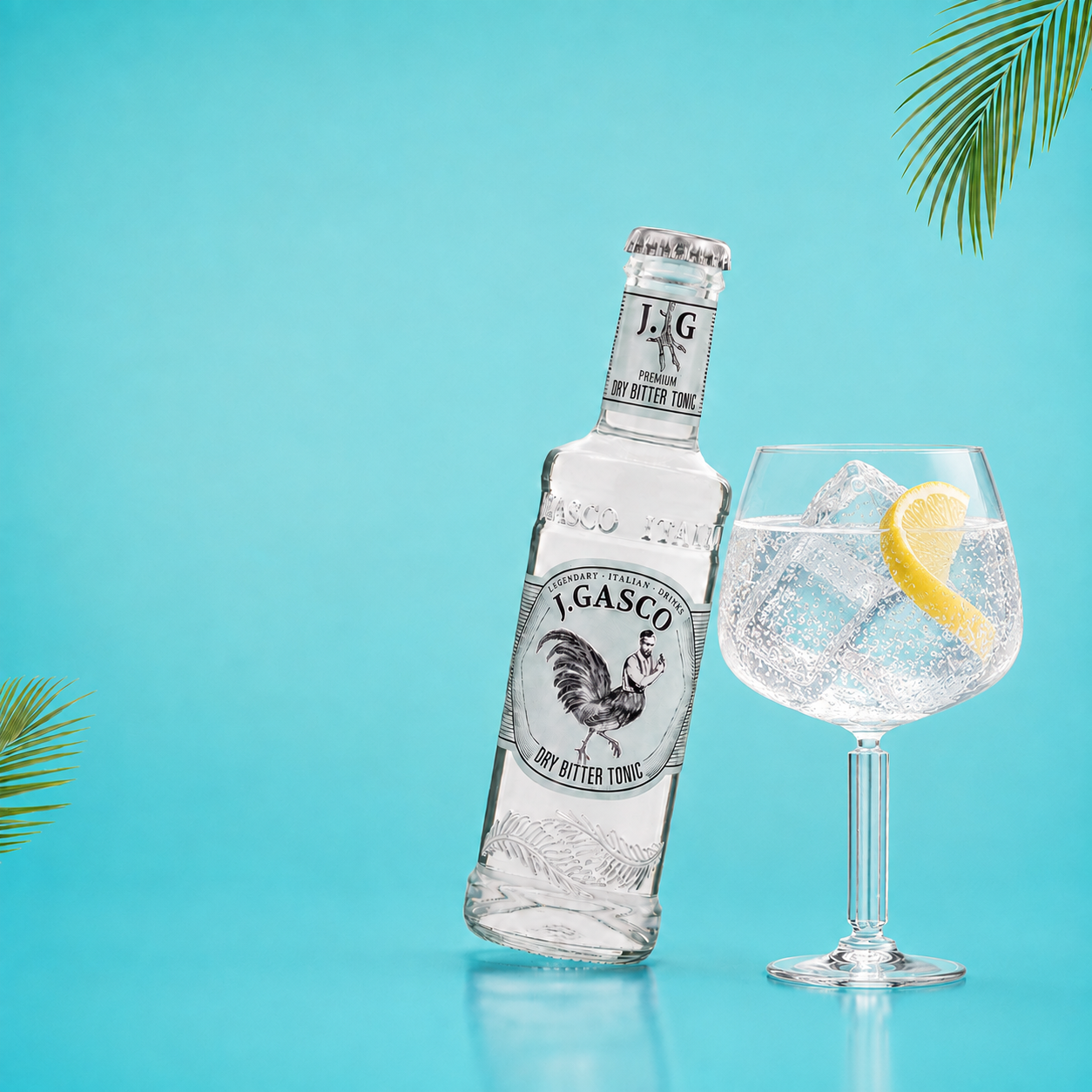 J.GASCO Dry Bitter Tonic 200ml – натурална газирана напитка за коктейли и освежаване